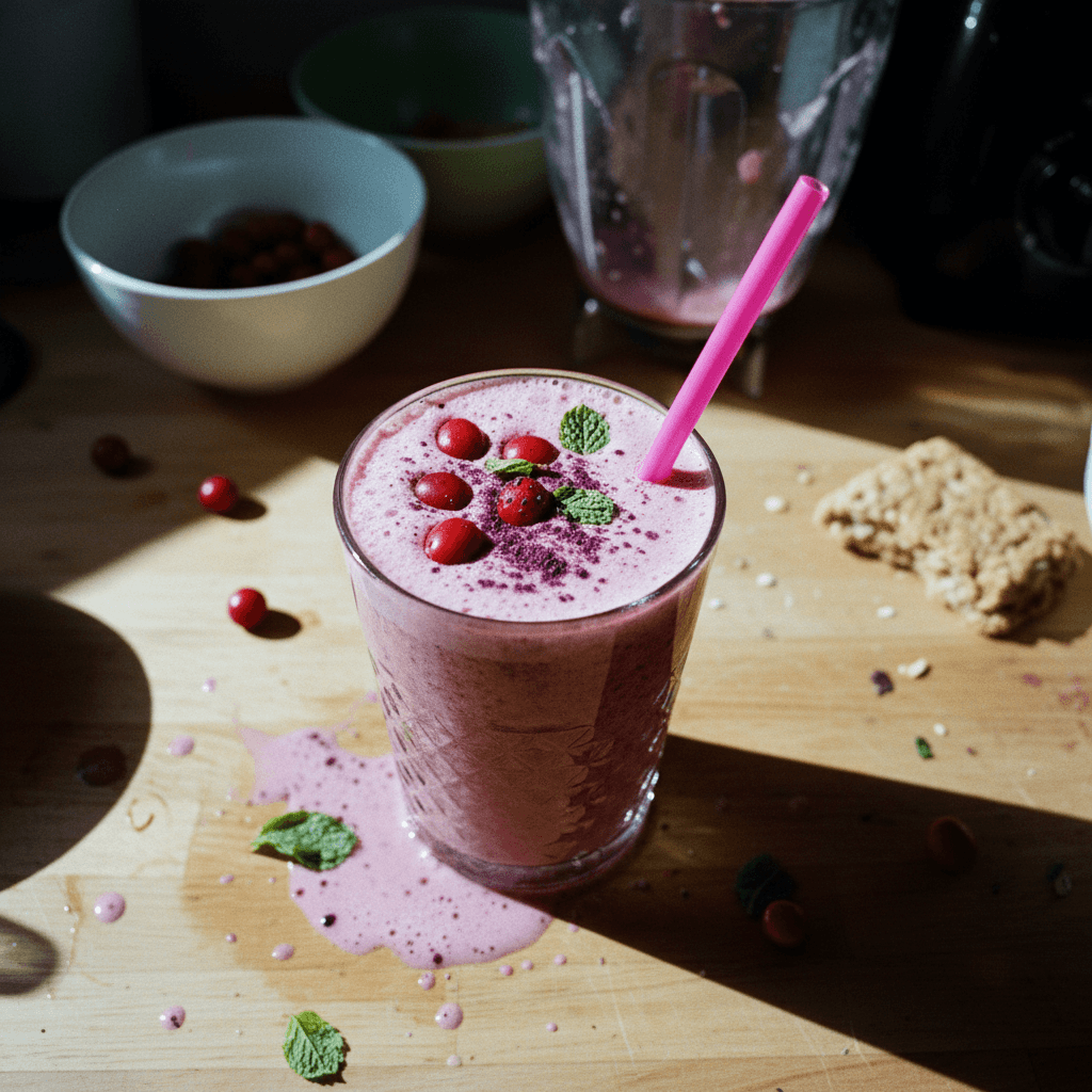 Erewhon Superfood Ashwagandha Berry Protein Smoothie