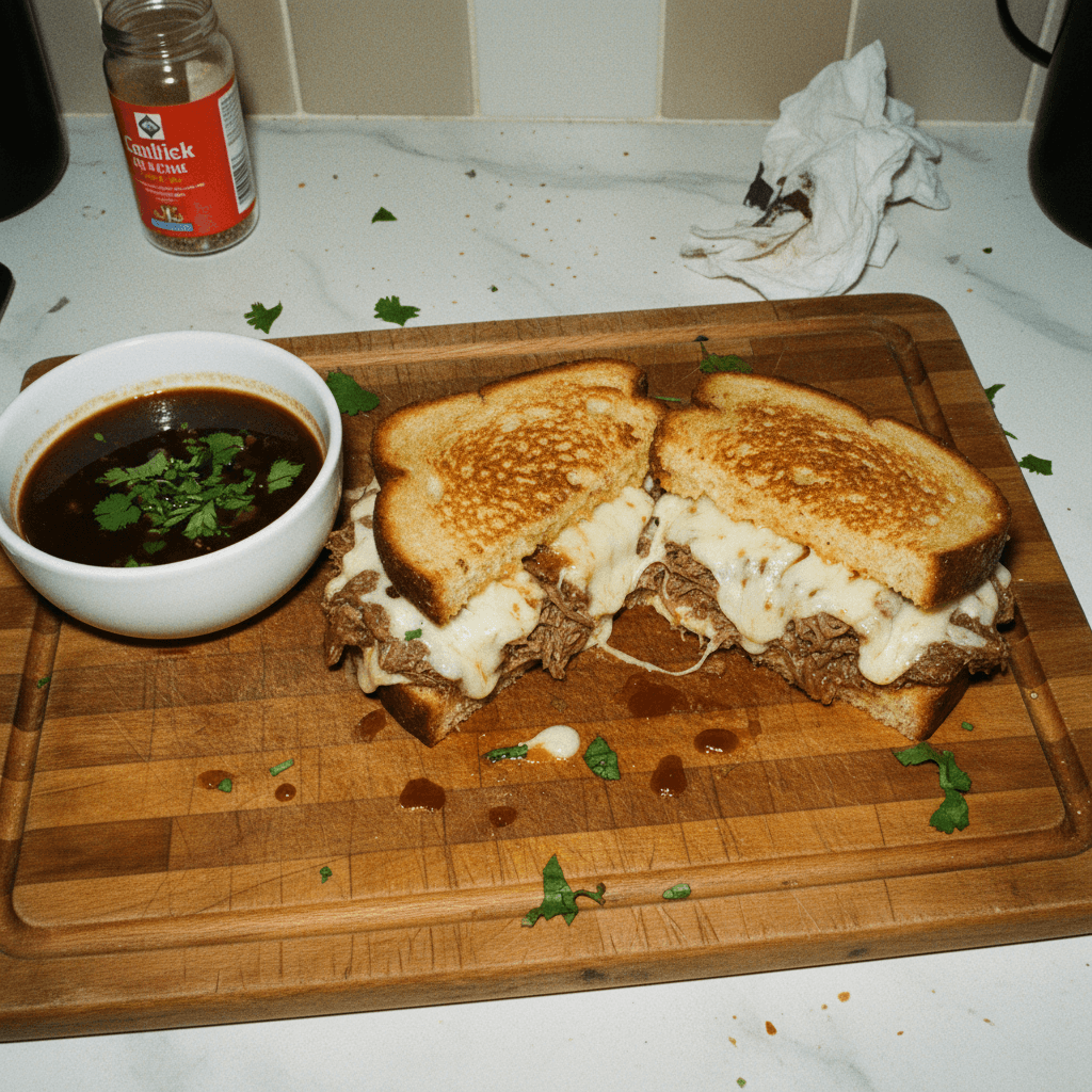 Shredded Beef Melt