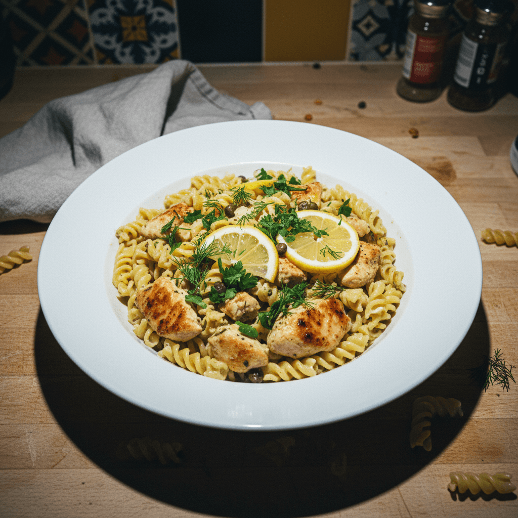 Lemon Herb Chicken Pasta