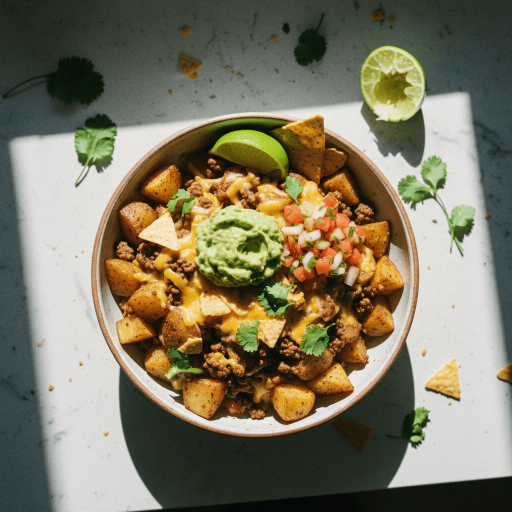 Taco Loaded Potato Bowl