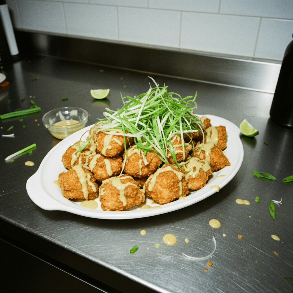 Pa Dak (Crispy Air Fryer Korean Fried Chicken)