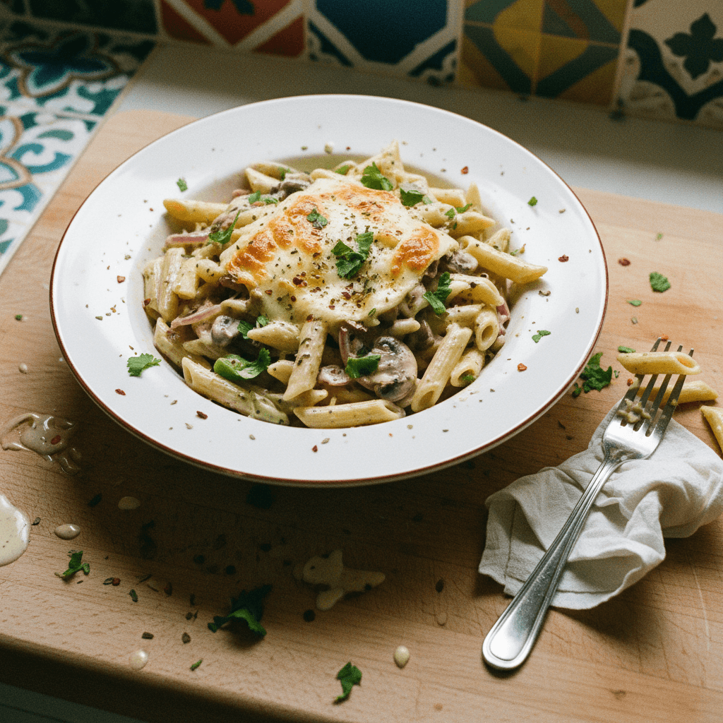 Creamy Vegetable Pasta