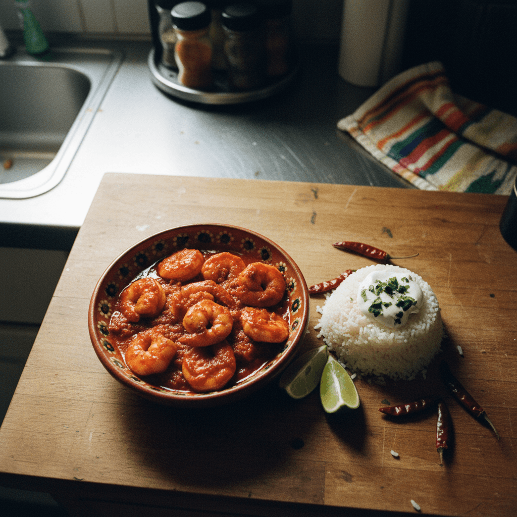 Shrimp à la Diabla