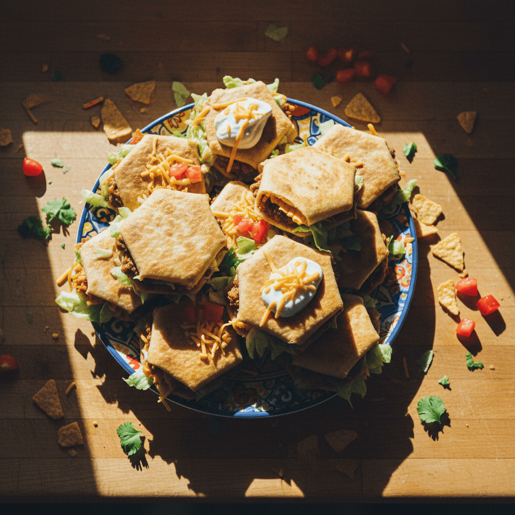 Mini Crunch Wrap Sliders