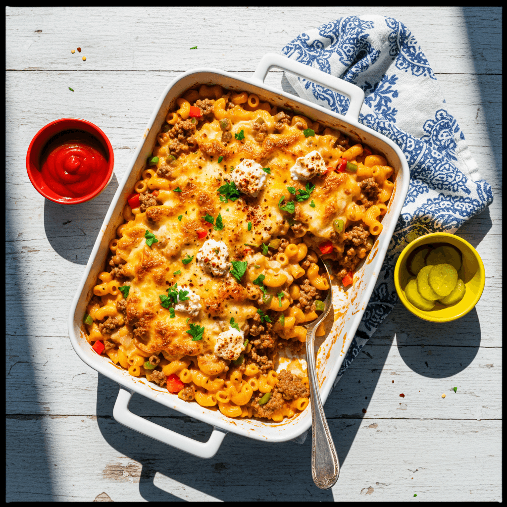 Homemade Cheeseburger Mac