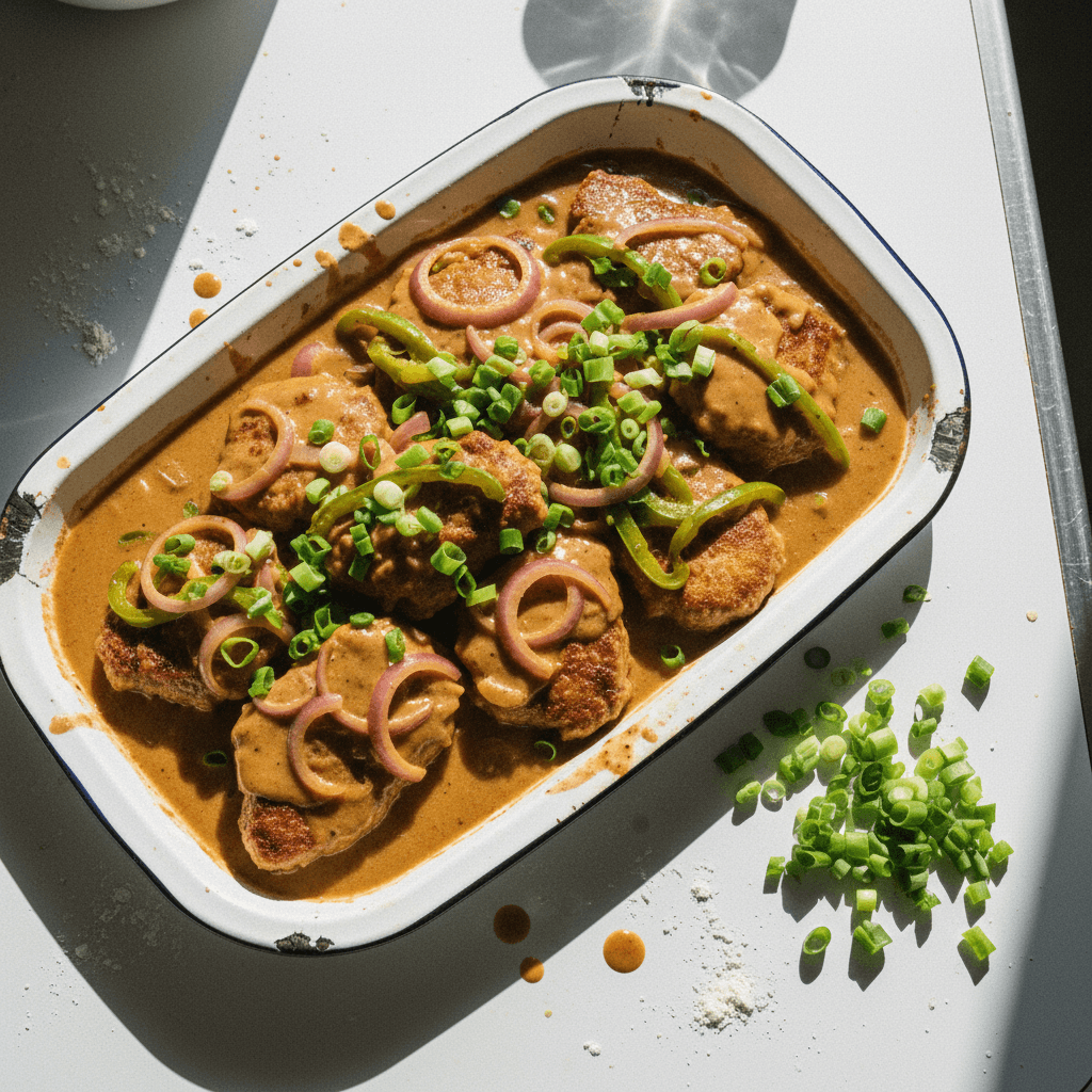Smothered Cube Steak