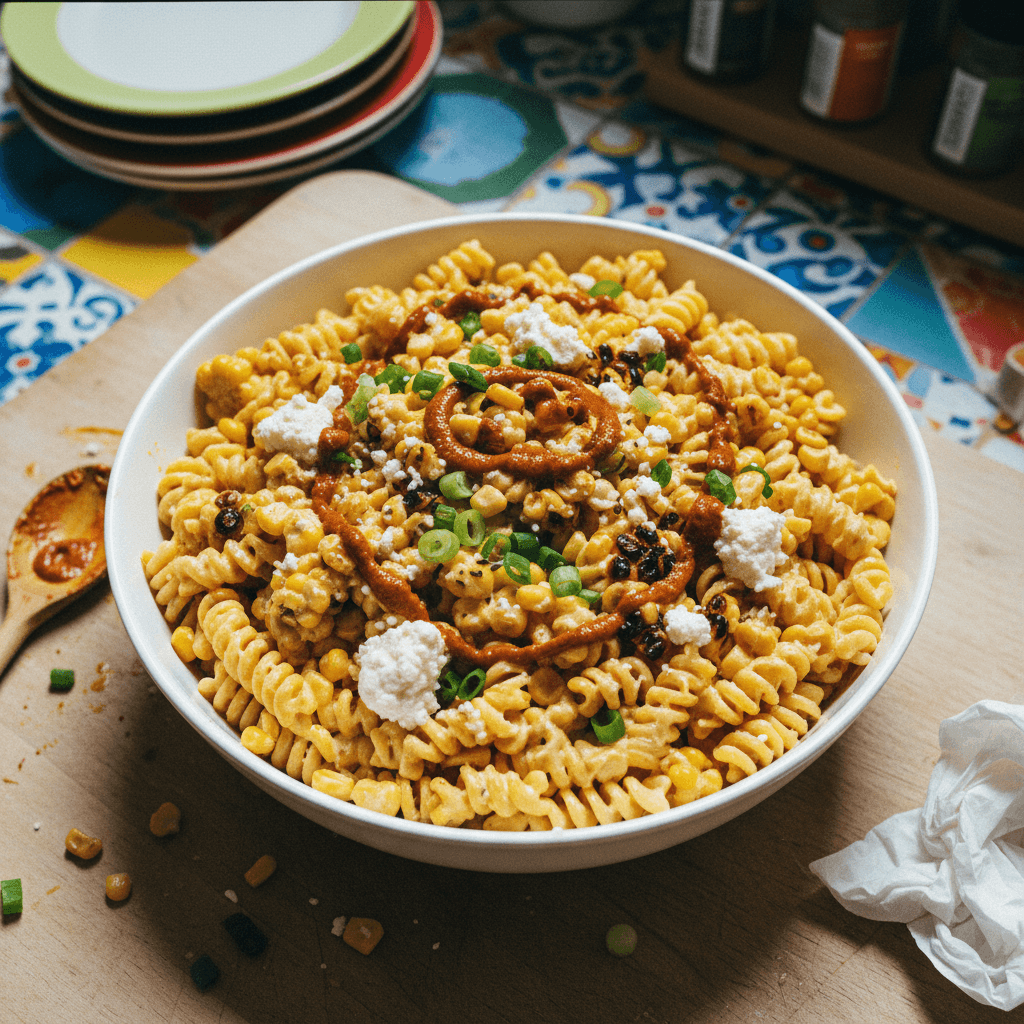 Sweetcorn Pasta Salad