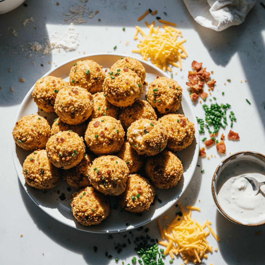 Cheddar Chicken Bacon Ranch Balls