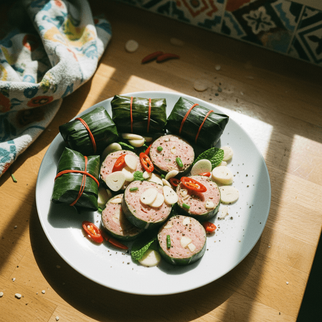 Nem Chua (Vietnamese Salami)