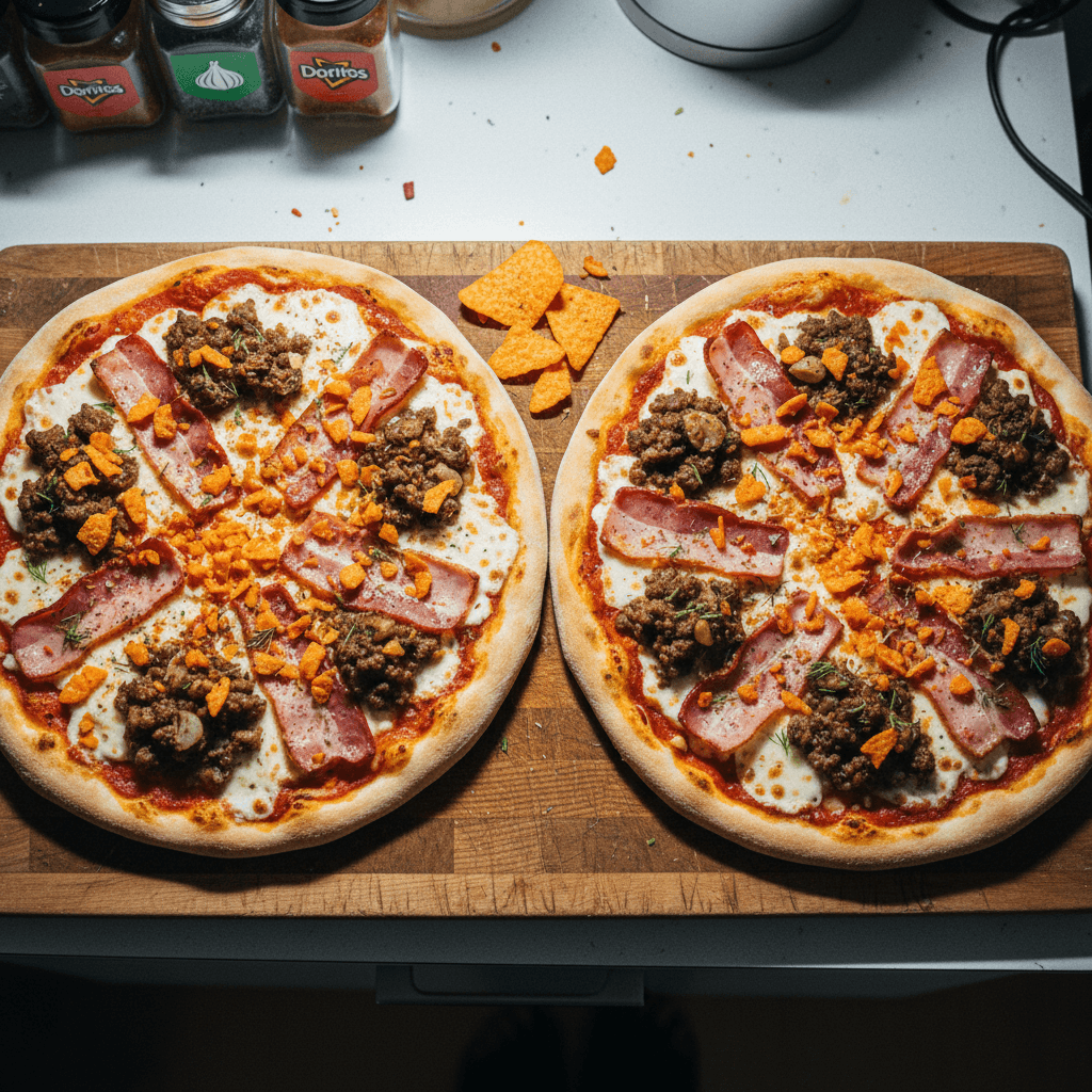Burrito Bacon Pizza