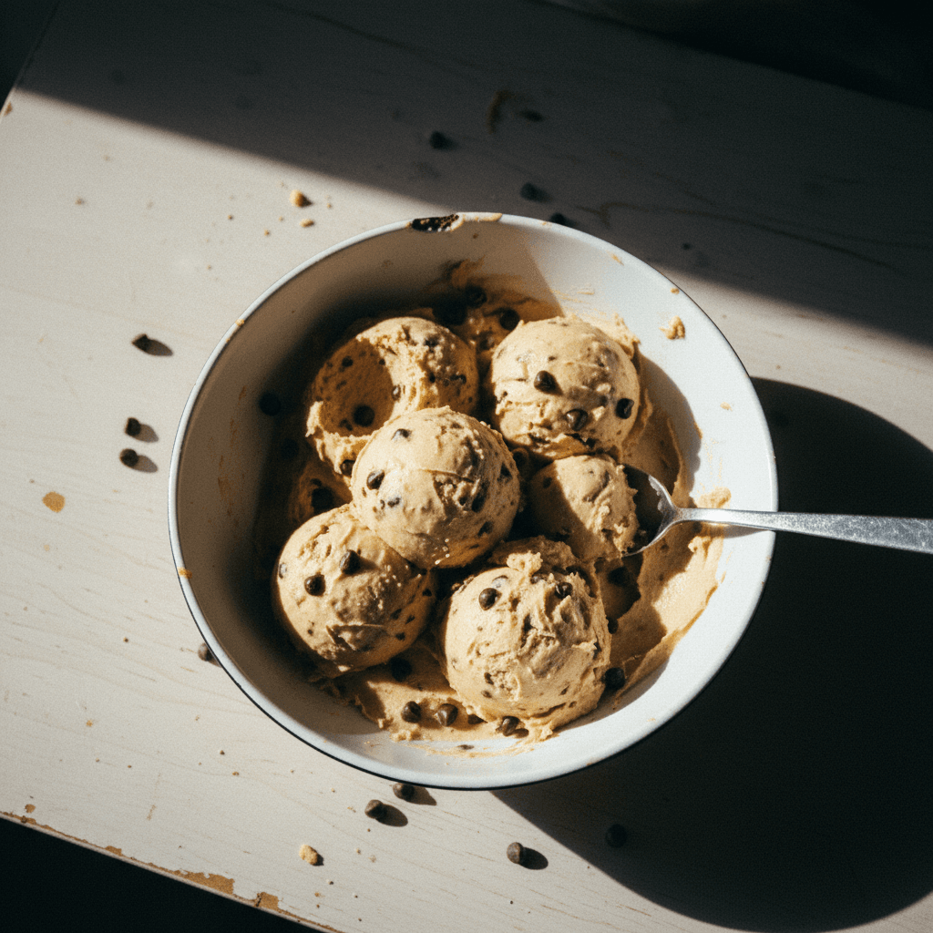 Overnight Chocolate Chip Protein Cookie Dough