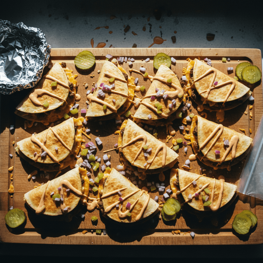 In-N-Out Animal Style Quesadillas