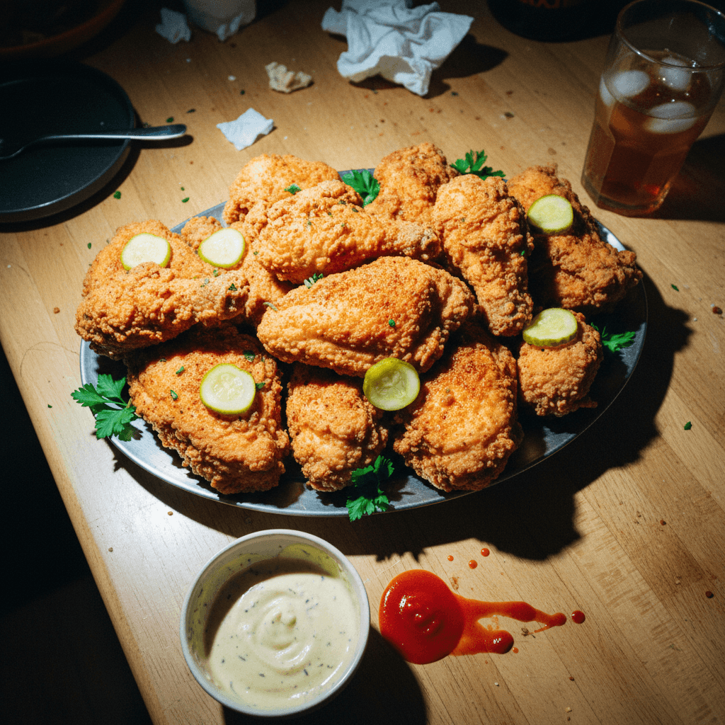 Crispy Buttermilk Fried Chicken