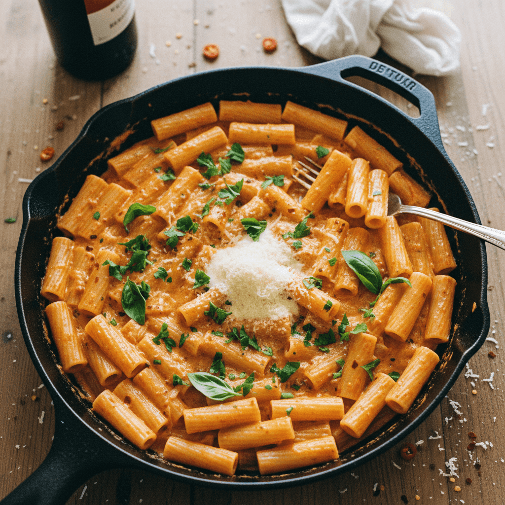 Spicy Rigatoni