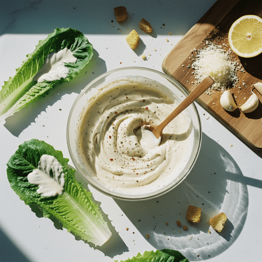 Homemade Caesar Dressing