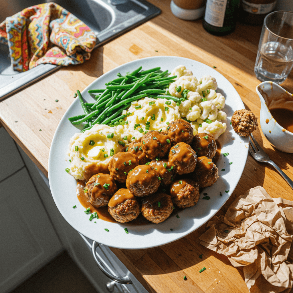 Turkey Dinner Meatballs