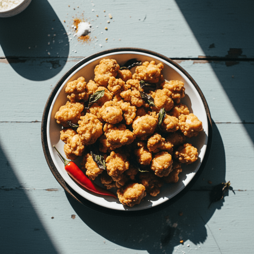 Air Fryer Taiwanese Popcorn Chicken