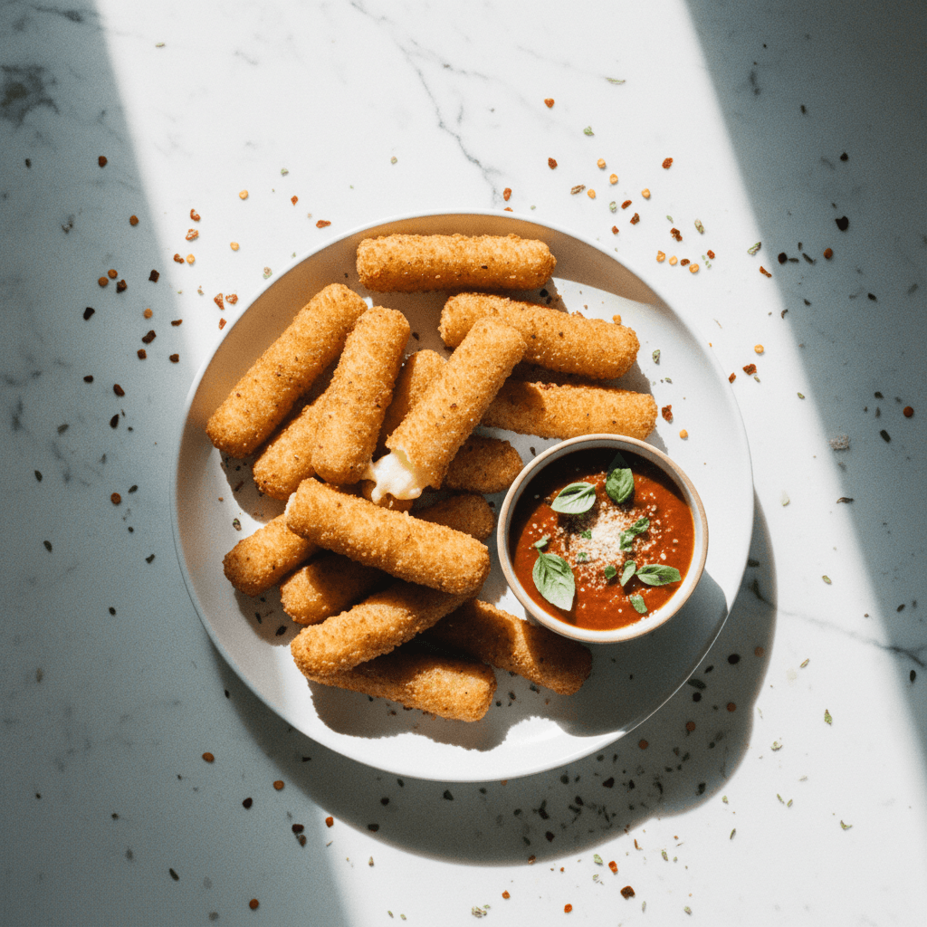 Classic Crispy Mozzarella Sticks