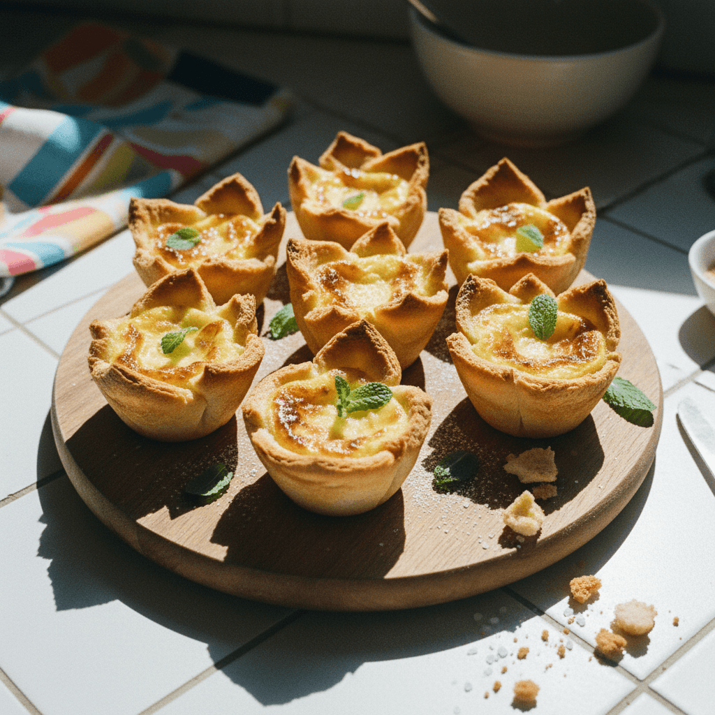 3-Ingredient Bread Egg Tarts