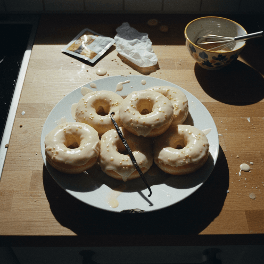 Simpele Vanille Donuts