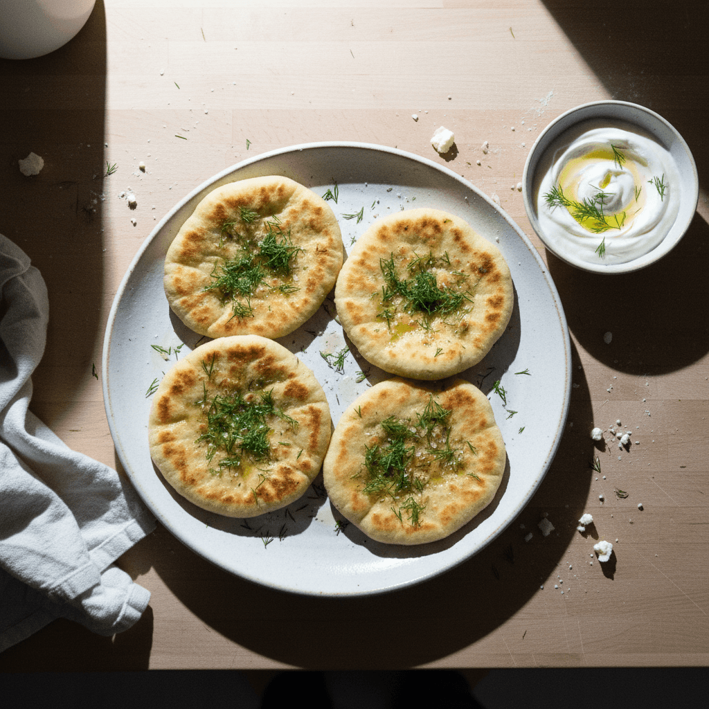 Greek Yogurt Flatbreads