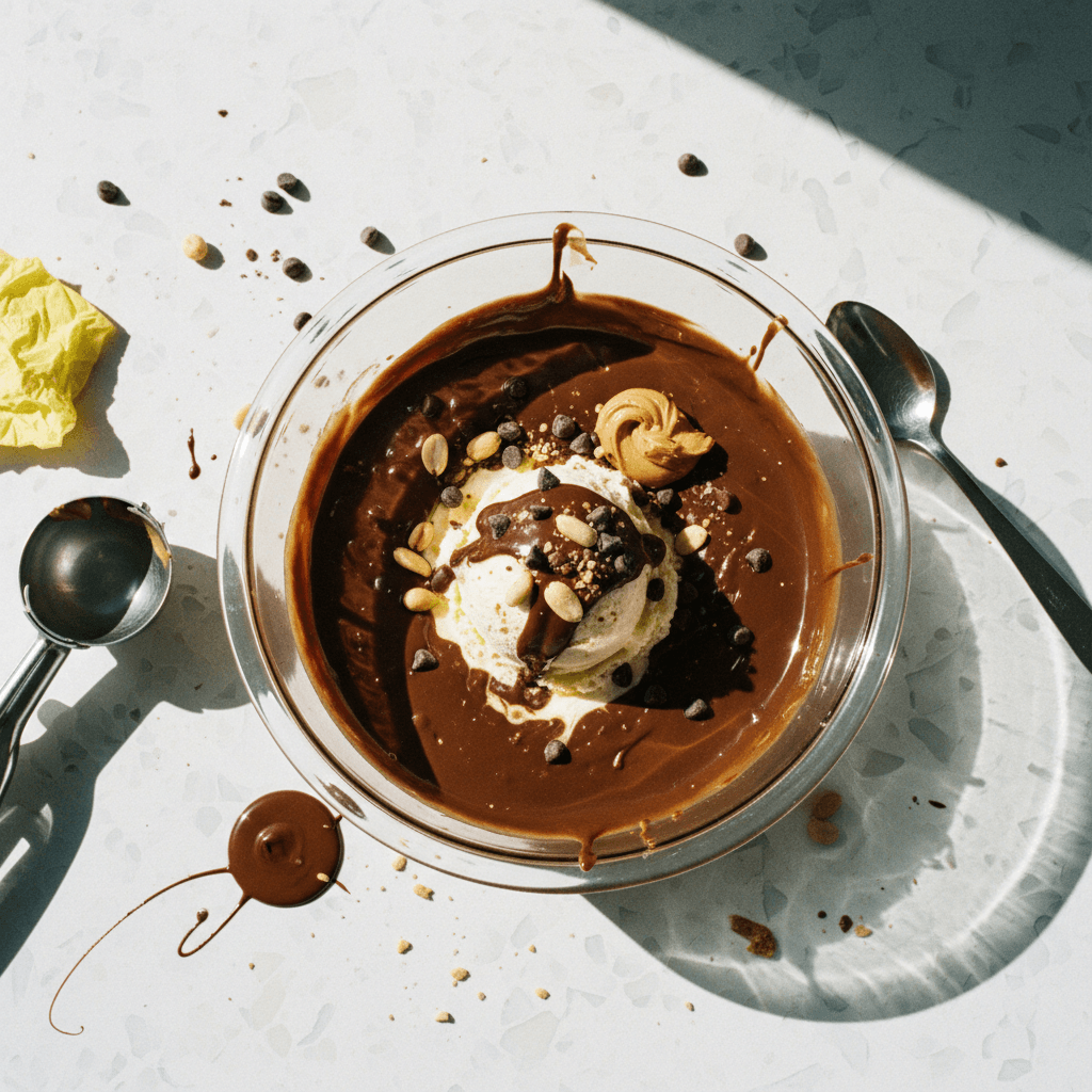 Homemade Chocolate Peanut Butter Magic Shell