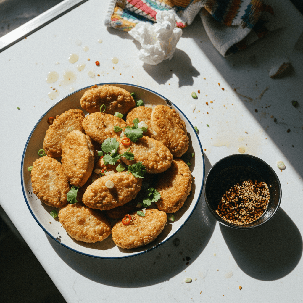Crispy Pork Fried Dumplings
