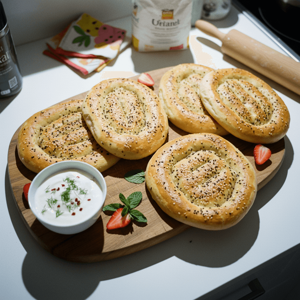 Turkse Broodjes (Turkish Flatbread)
