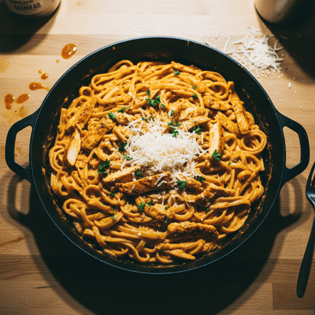 Creamy Cajun Chicken Alfredo