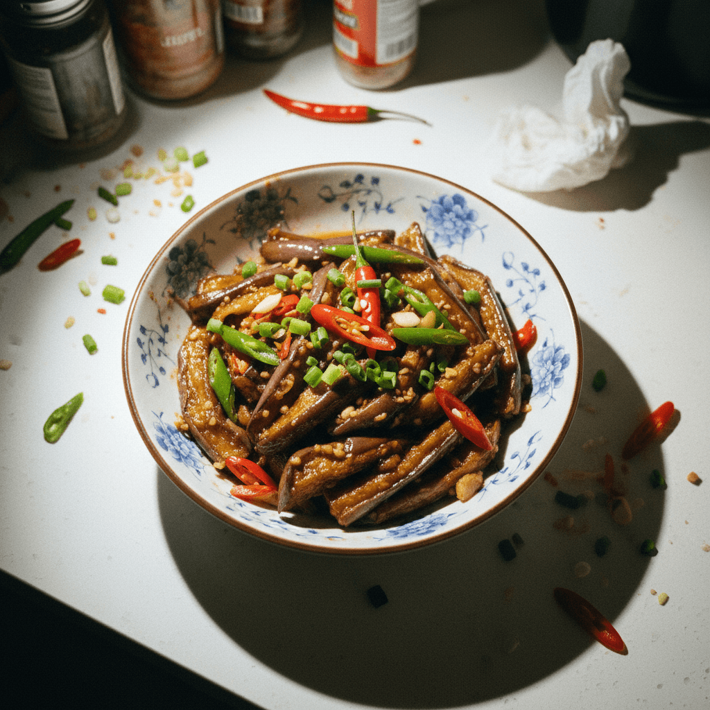 Stir-fried Eggplant