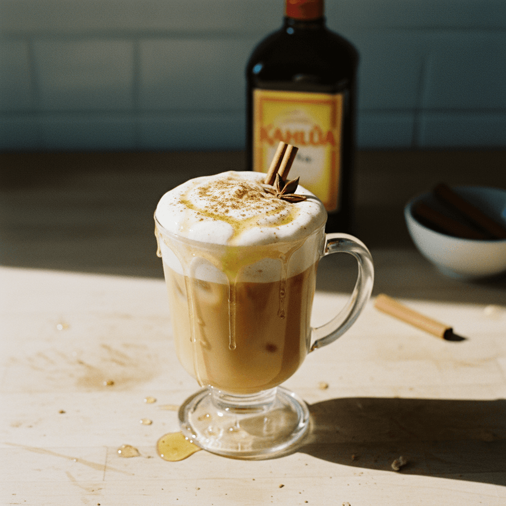 Kahlúa Honey Cinnamon Cold Foam Latte