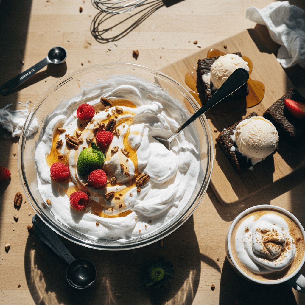 Homemade Maple Marshmallow Fluff (Gelatin-Free)