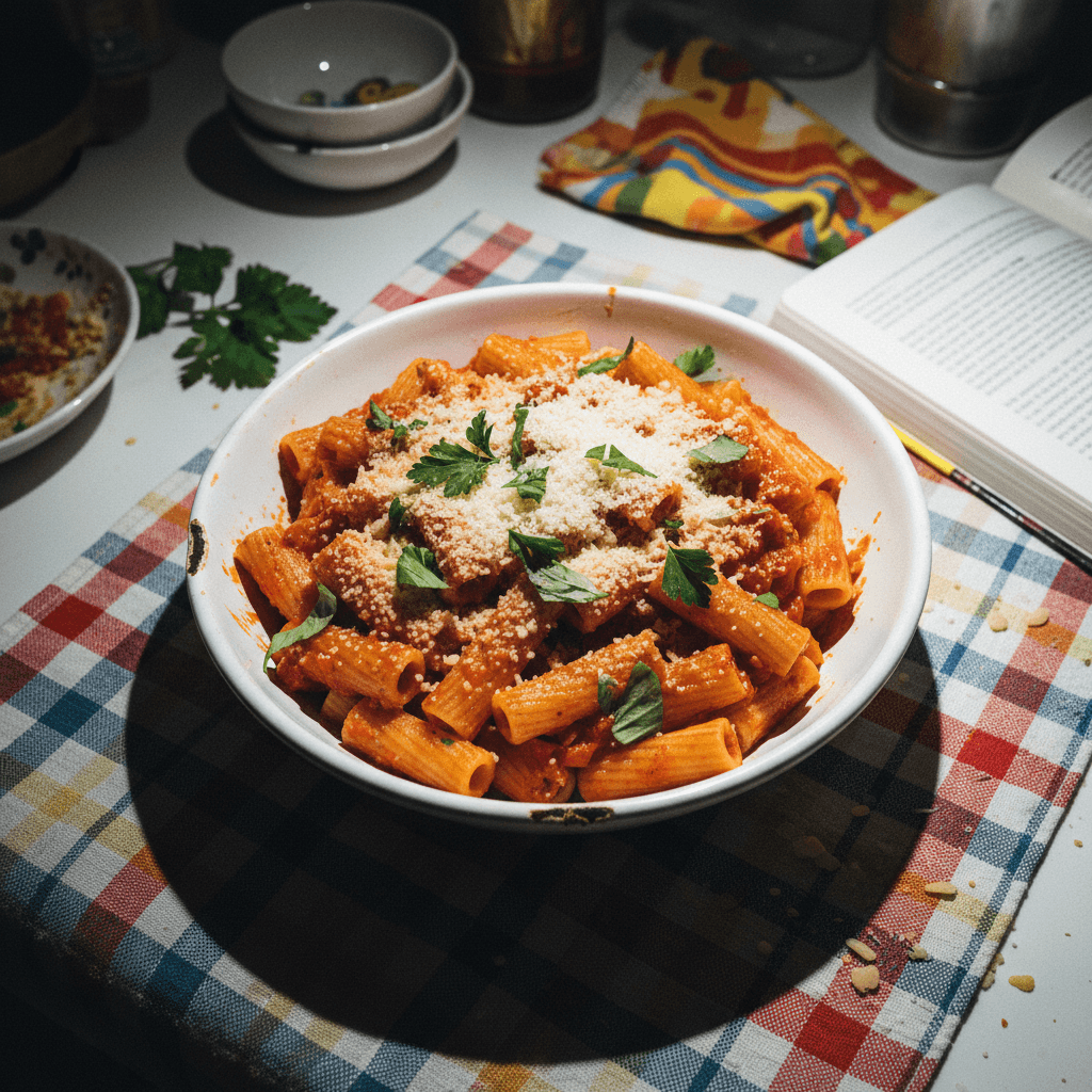 Classic Spicy Rigatoni Arrabiata