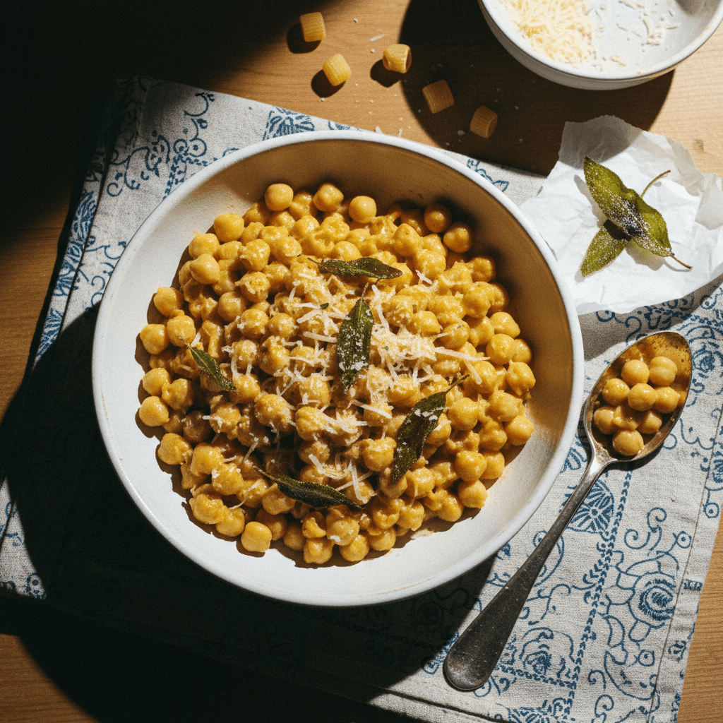 Pasta e Ceci (Pasta with Chickpeas)