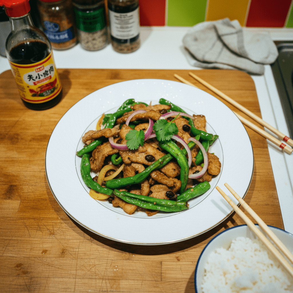 Chili Stir Fry Pork | 辣椒炒肉