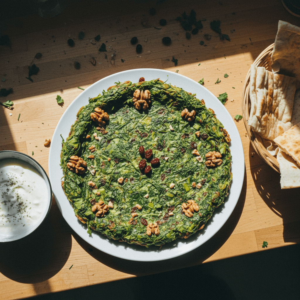 Classic Kookoo Sabzi