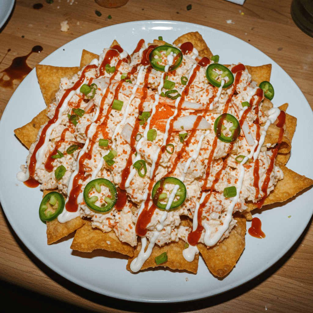 Crab Rangoon Nachos
