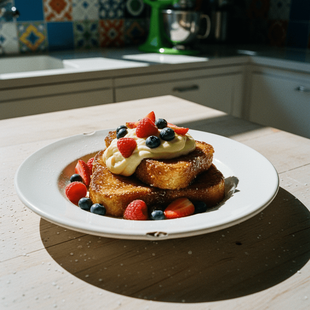 French Toast inspired by Hélène Darroze