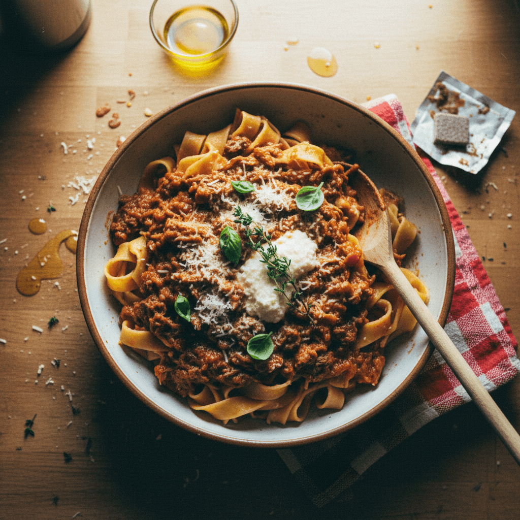 Shredded Beef Ragu