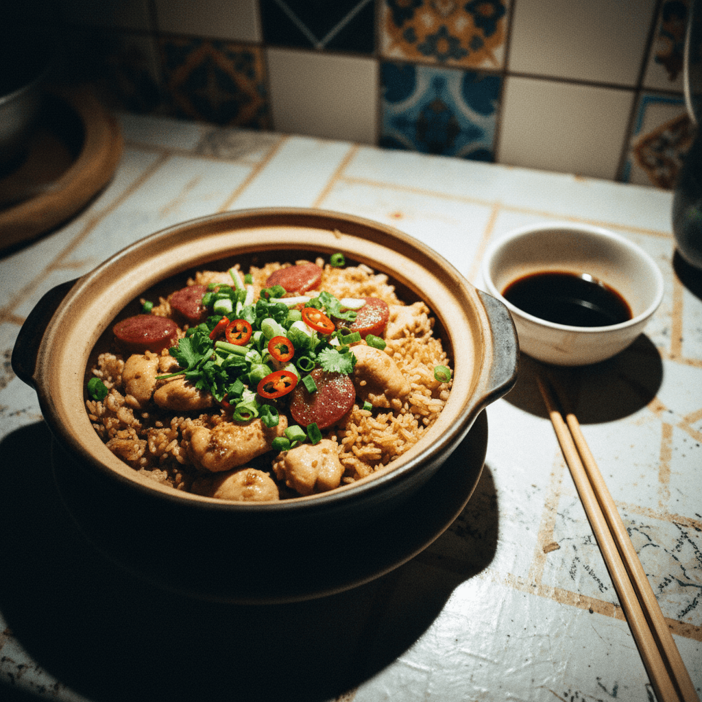 Chicken Claypot Rice