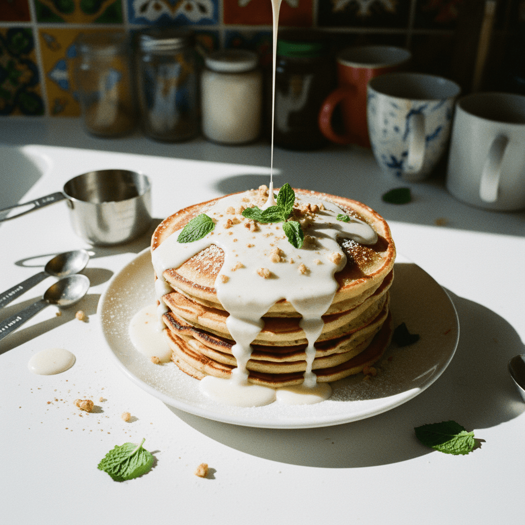 Cinnamon Roll Pancakes
