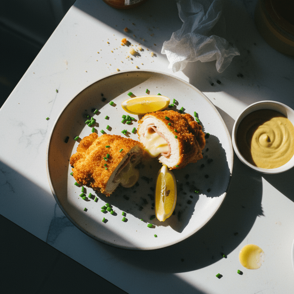 Homemade Chicken Cordon Bleu