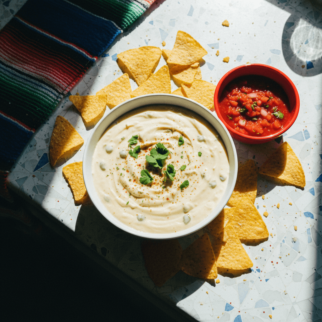 Mexican Restaurant Style Queso