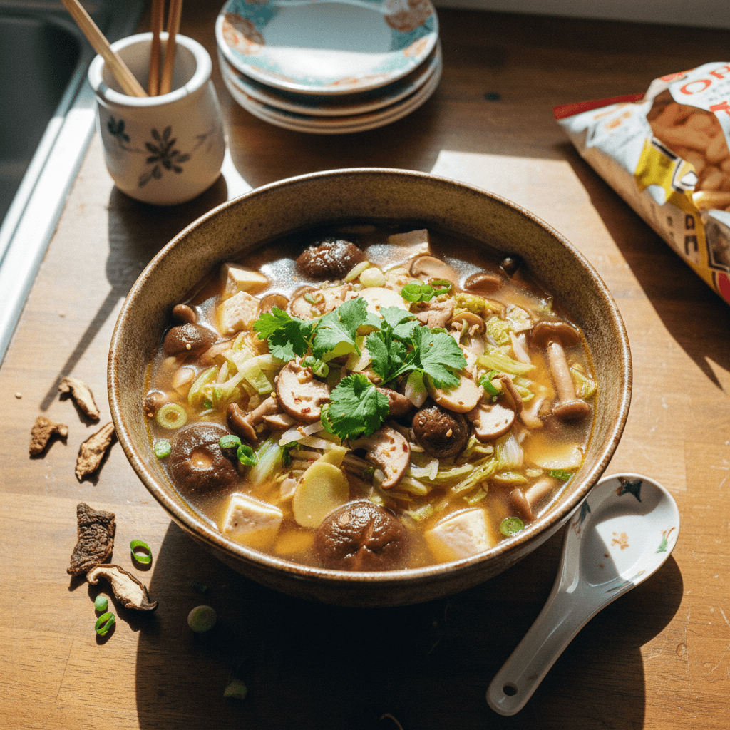 Japanese-Inspired Fat Burning Detox Soup