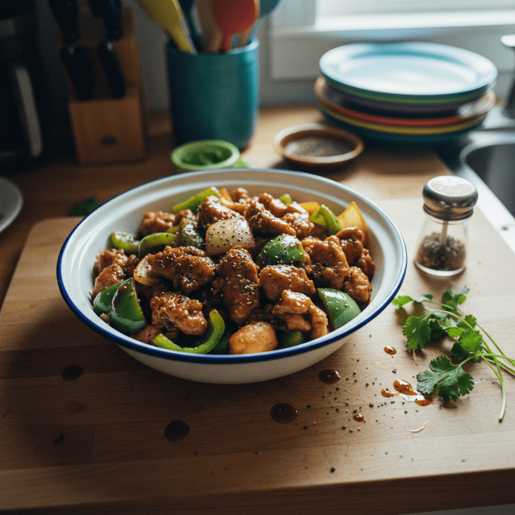 30-Minute Black Pepper Chicken