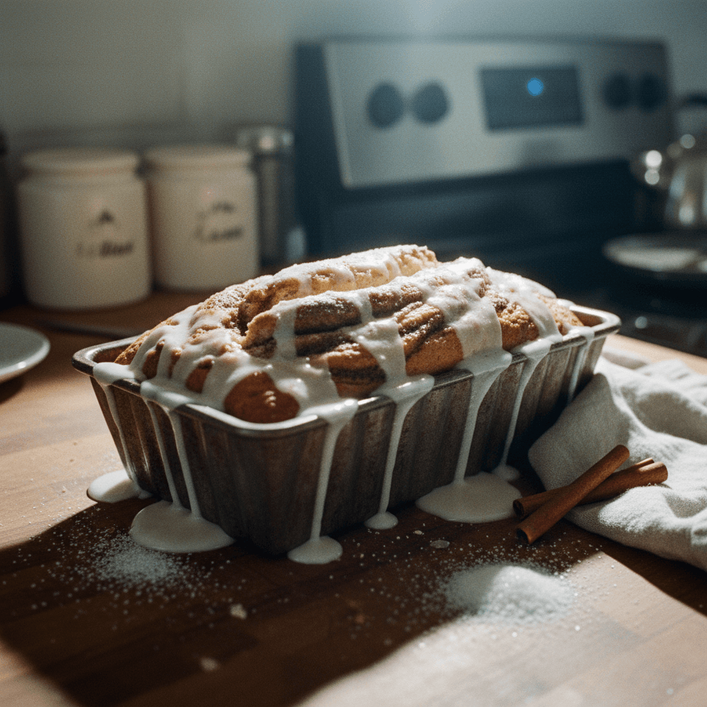 Iced Cinnamon Sugar Loaf
