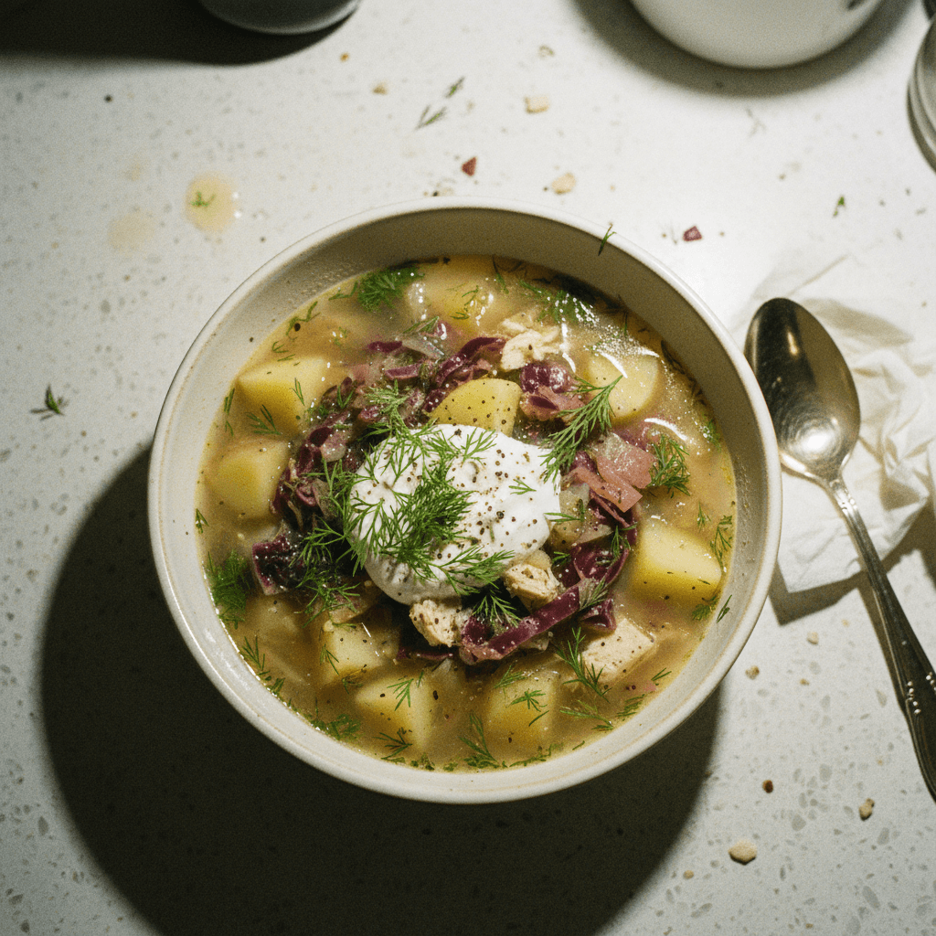 Allison Roman's Dilly Cabbage Soup
