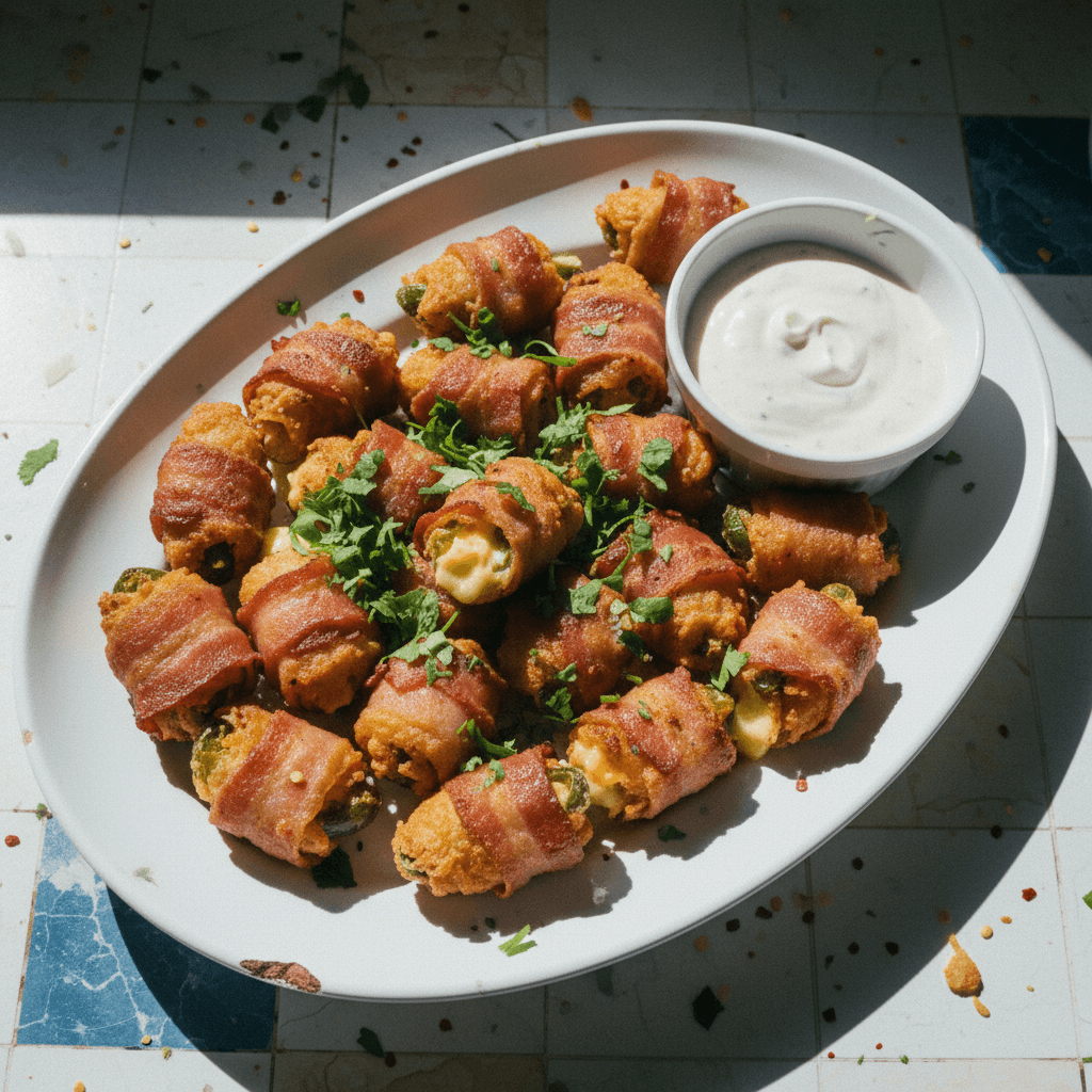 Air-Fried Jalapeño Popper Bites