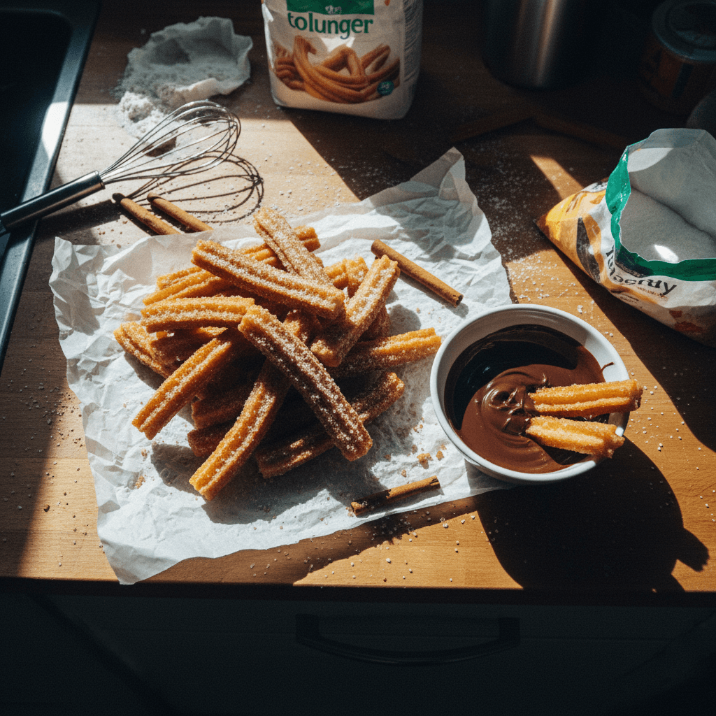 Homemade Golden Churros