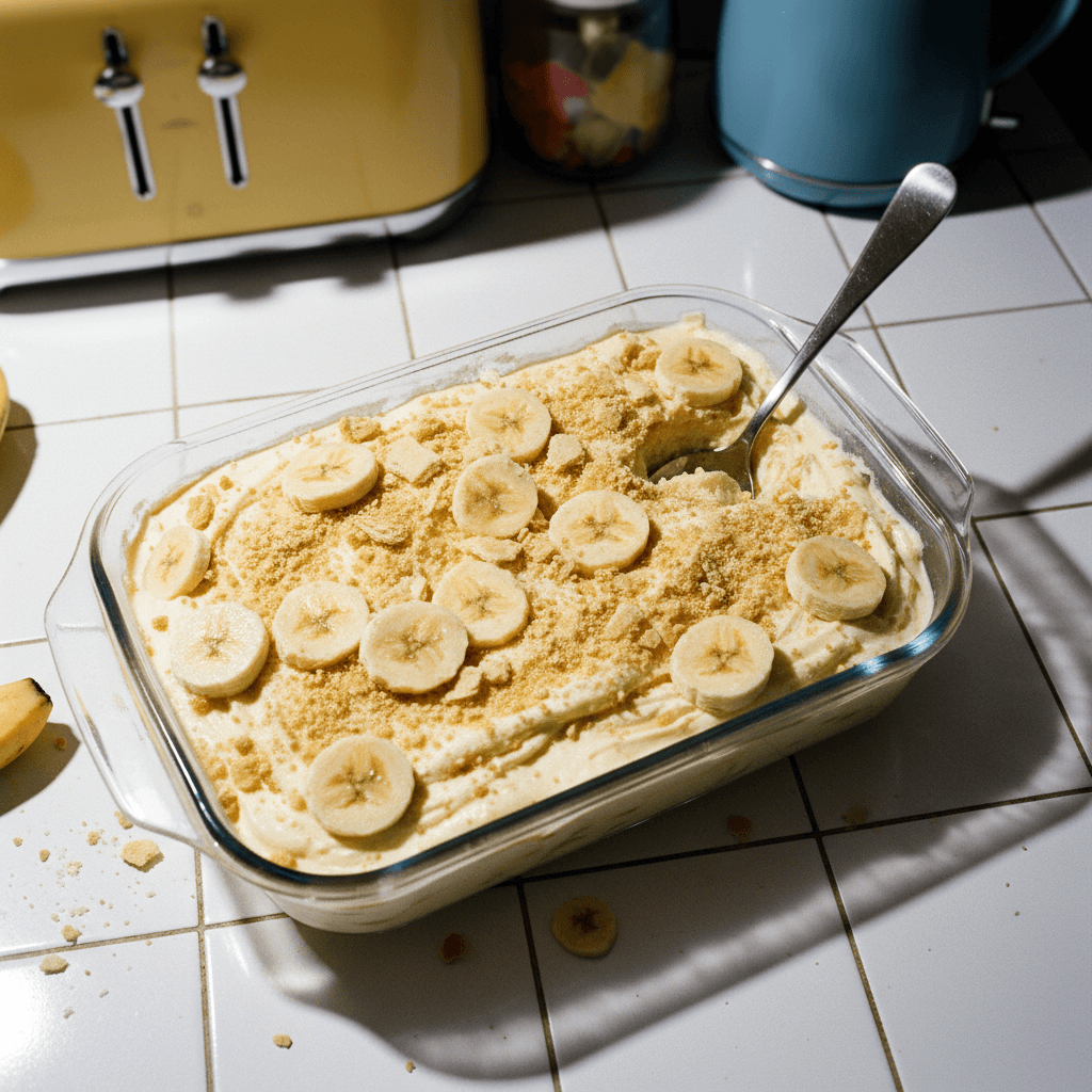 Frozen Banana Pudding